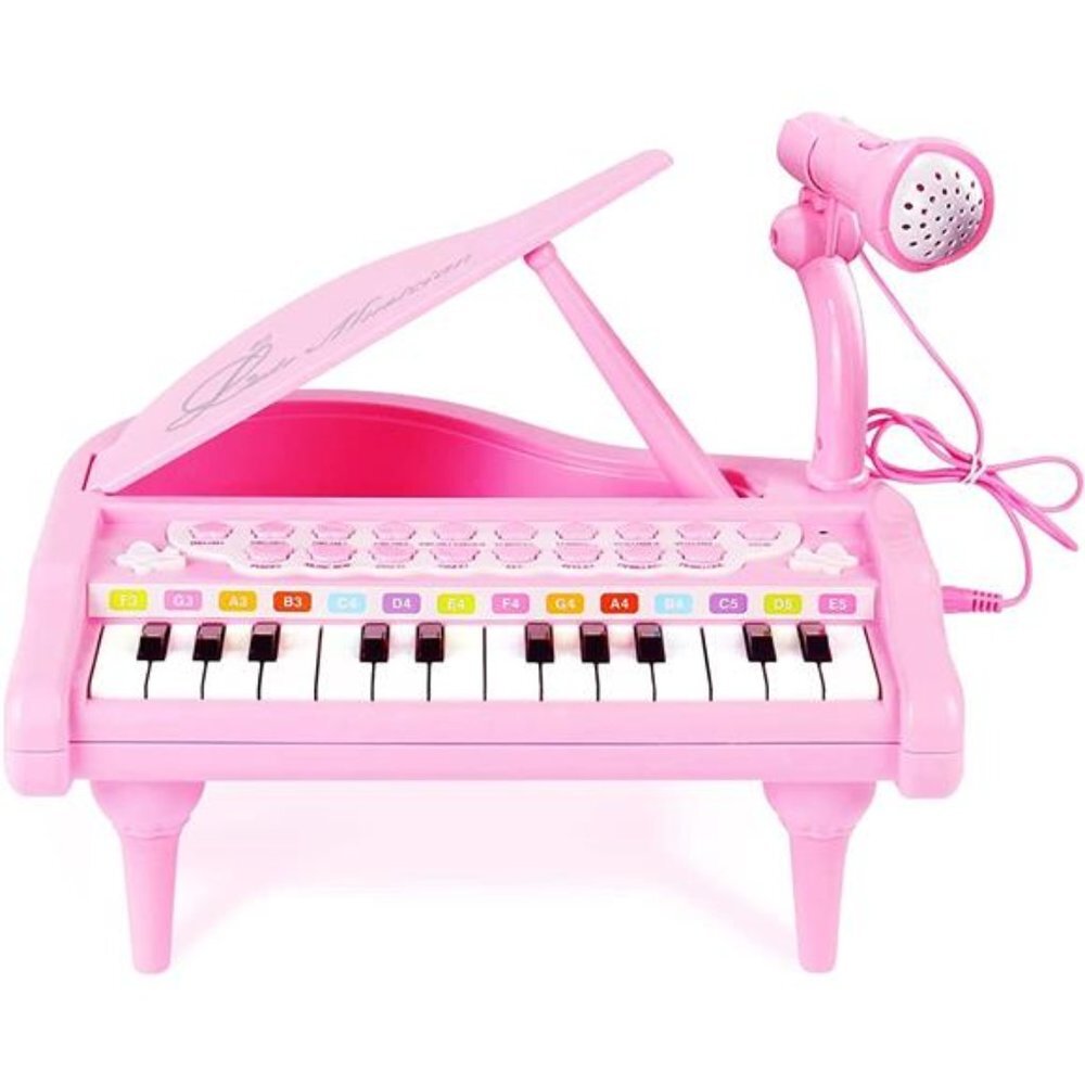 24 Keys Multifunctional Musical Electronic Toy Piano for Toddlers